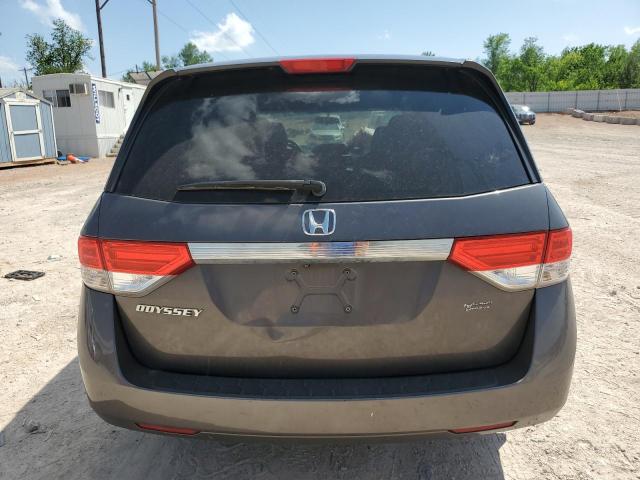 5FNRL5H41FB071656 - 2015 HONDA ODYSSEY EX GRAY photo 6