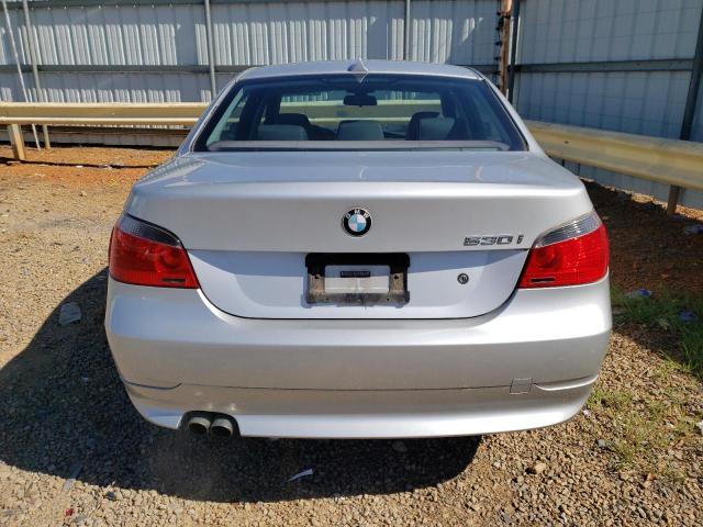 WBANA73545B818519 - 2005 BMW 530 I SILVER photo 6