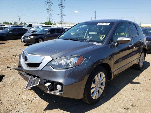 5J8TB1H50BA005615 - 2011 ACURA RDX TECHNOLOGY GRAY photo 2