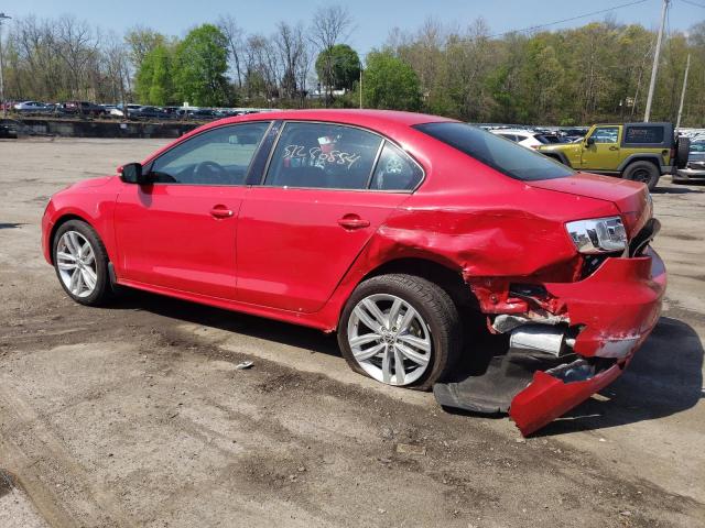 3VWDP7AJ5CM352437 - 2012 VOLKSWAGEN JETTA SE RED photo 2