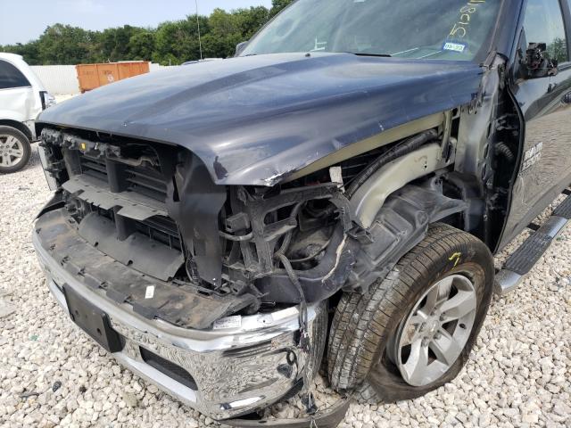 1C6RR6TT1KS644126 - 2019 RAM 1500 CLASS SLT გრაფიტი ფოტო 9