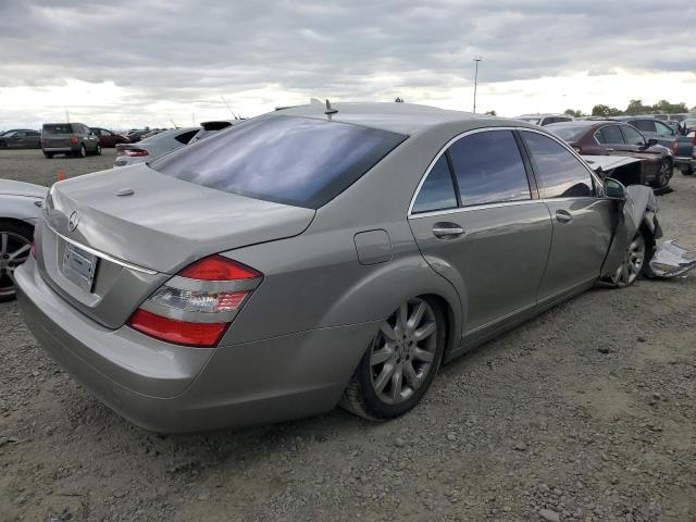 WDDNG71X87A051410 - 2007 MERCEDES-BENZ S 550 GRAY photo 3