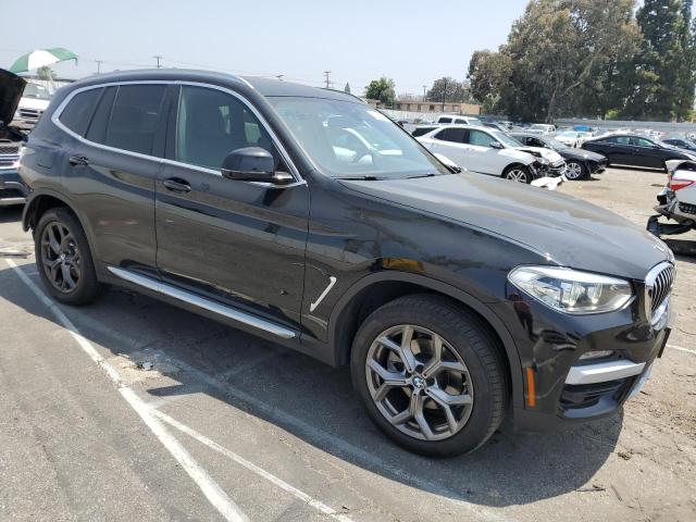 5UXTY3C04M9F61341 - 2021 BMW X3 SDRIVE30I BLACK photo 4