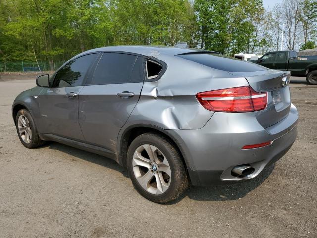 5UXFG2C5XDL786403 - 2013 BMW X6 XDRIVE35I GRAY photo 2