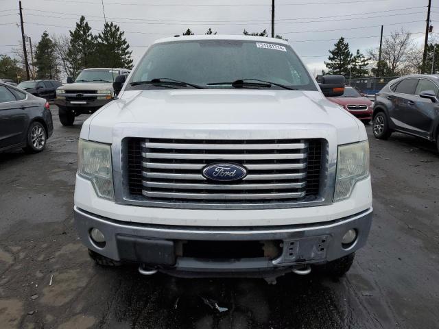 1FTFW1ET5BFB56911 - 2011 FORD F150 SUPERCREW WHITE photo 5