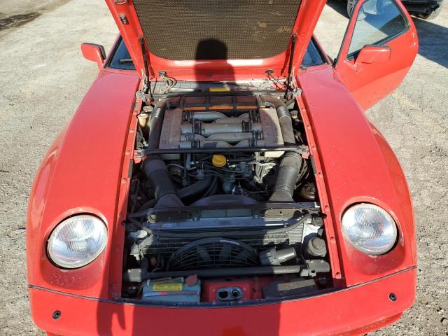 WP0JB0922FS860532 - 1985 PORSCHE 928 S RED photo 11