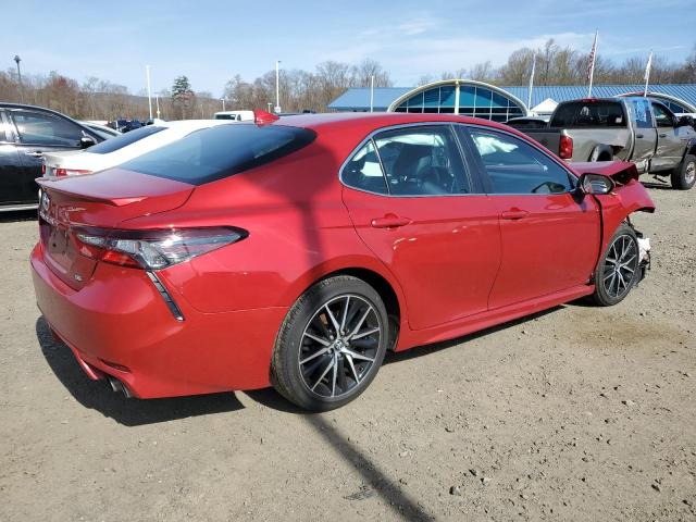 4T1G11AK0PU176739 - 2023 TOYOTA CAMRY SE NIGHT SHADE RED photo 3
