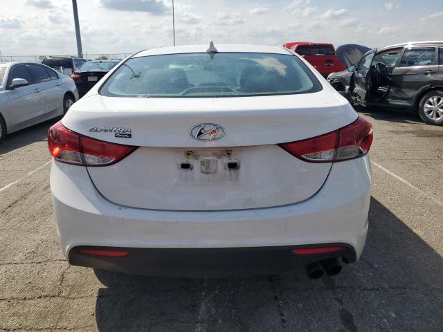 KMHDH6AE7DU000384 - 2013 HYUNDAI ELANTRA CO GS WHITE photo 6