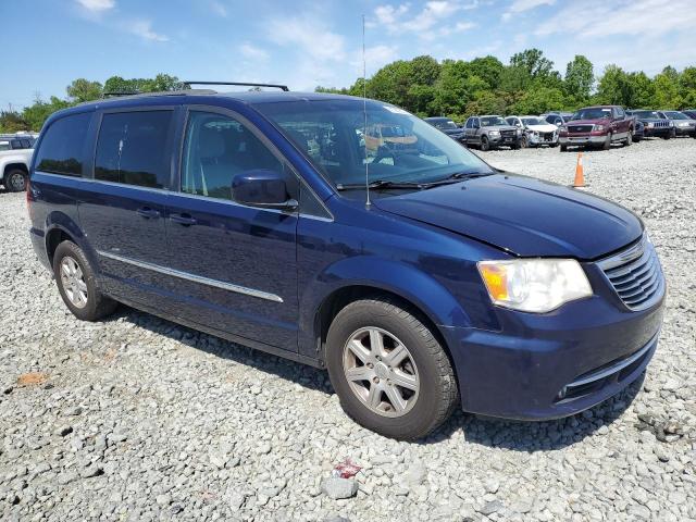 2C4RC1BG8DR526872 - 2013 CHRYSLER TOWN & COU TOURING BLUE photo 4
