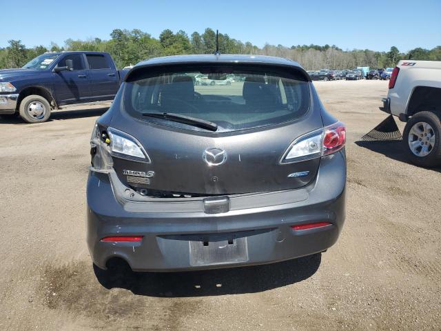 JM1BL1L72D1840750 - 2013 MAZDA 3 I GRAY photo 6