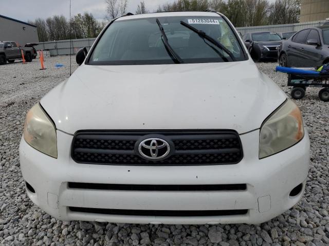 JTMBD33V975097105 - 2007 TOYOTA RAV4 WHITE photo 5