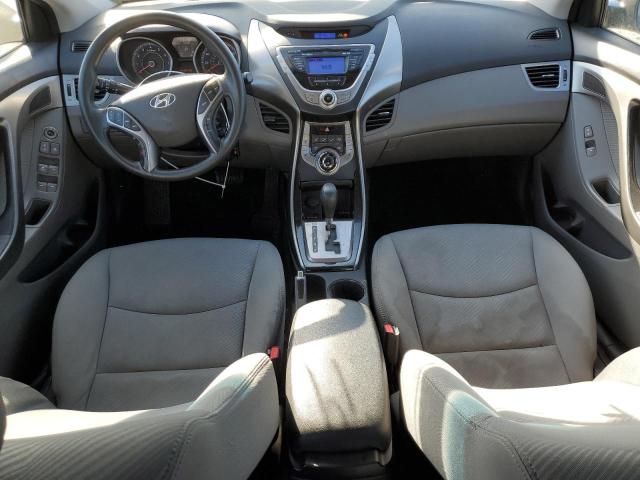 KMHDH4AE5DU581405 - 2013 HYUNDAI ELANTRA GLS BLUE photo 8