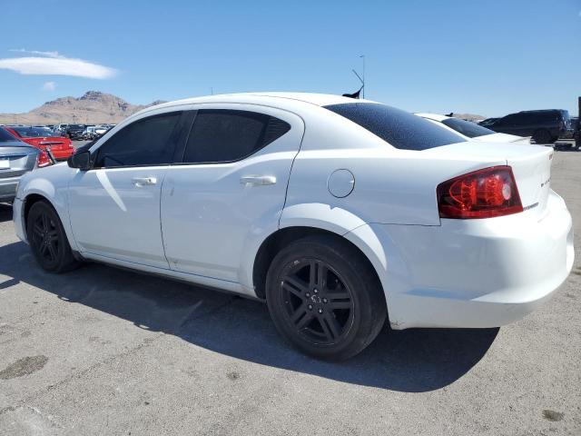 1B3BD4FB1BN617038 - 2011 DODGE AVENGER EXPRESS WHITE photo 2