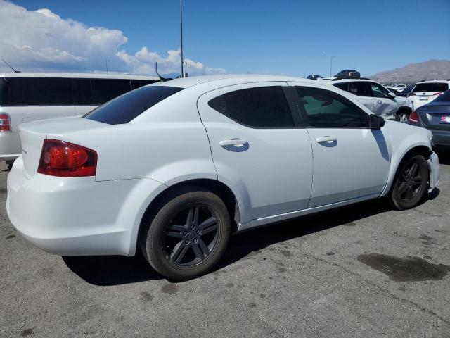 1B3BD4FB1BN617038 - 2011 DODGE AVENGER EXPRESS WHITE photo 3