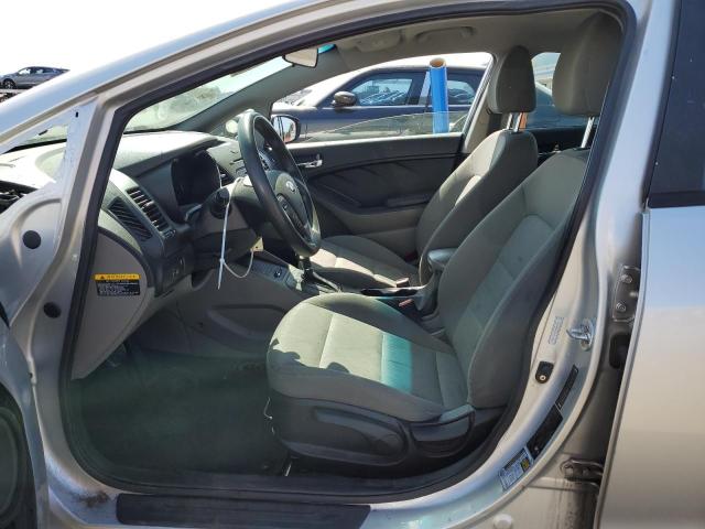 KNAFK4A66E5113487 - 2014 KIA FORTE LX SILVER photo 7