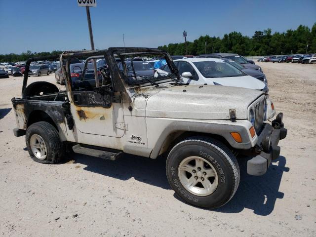 1J4FA49S14P778849 - 2004 JEEP WRANGLER / SPORT WHITE photo 4