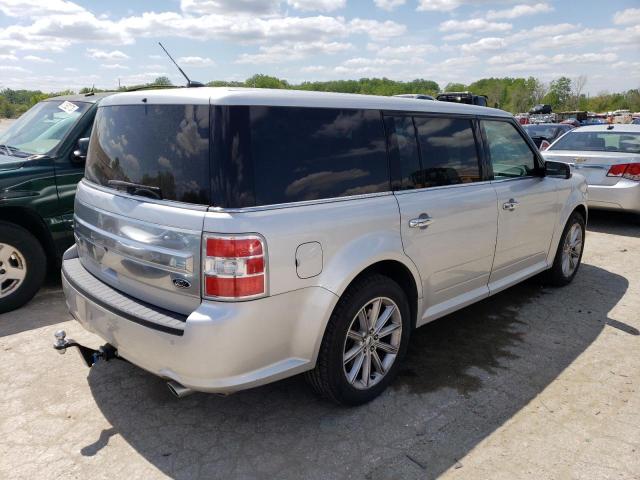 2FMGK5D83HBA00893 - 2017 FORD FLEX LIMITED SILVER photo 3