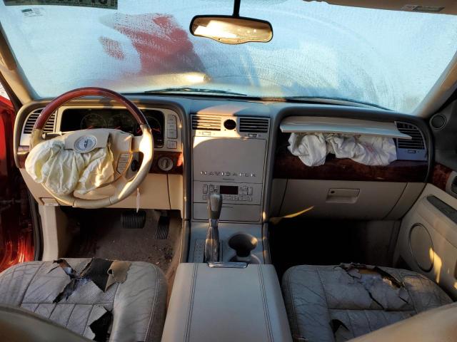 5LMFU28R14LJ25664 - 2004 LINCOLN NAVIGATOR 红色 照片 8
