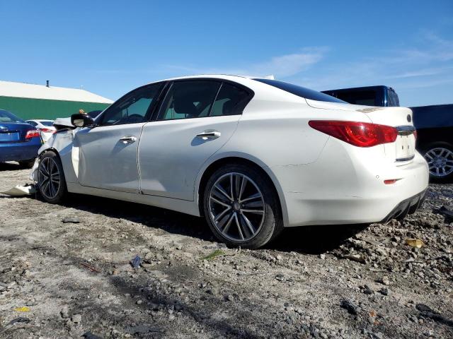 JN1BV7AR3EM700551 - 2014 INFINITI Q50 BASE WHITE photo 2