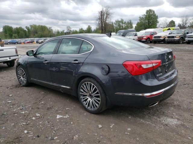 KNALN4D73E5130522 - 2014 KIA CADENZA PREMIUM GRAY photo 2