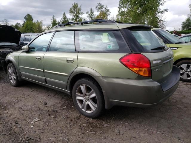 4S4BP86C374325650 - 2007 SUBARU LEGACY OUTBACK 3.0R LL BEAN GREEN photo 2