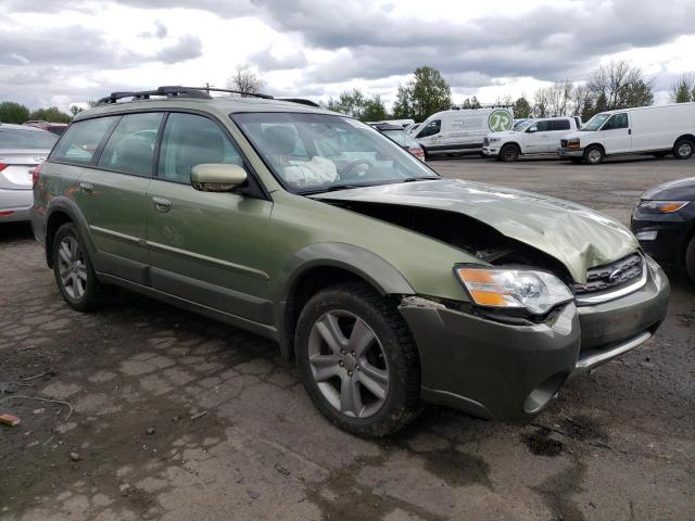 4S4BP86C374325650 - 2007 SUBARU LEGACY OUTBACK 3.0R LL BEAN GREEN photo 4