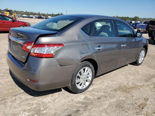 3N1AB7AD6GL626791 - 2016 NISSAN SENTRA S M GRAY photo 3