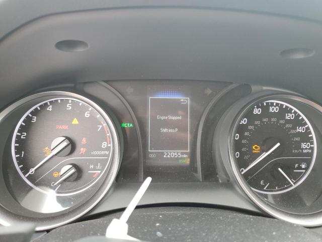 4T1T11AK0RU240523 - 2024 TOYOTA CAMRY SE NIGHT SHADE WHITE photo 9