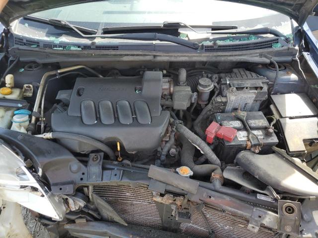 3N1AB6AP1CL612473 - 2012 NISSAN SENTRA 2.0 BLUE photo 11