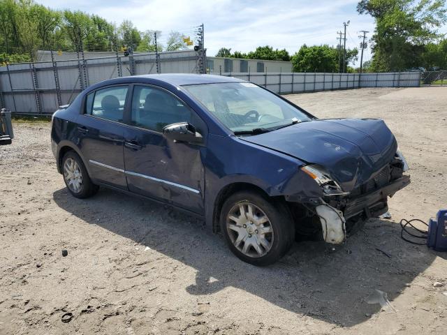 3N1AB6AP1CL612473 - 2012 NISSAN SENTRA 2.0 BLUE photo 4