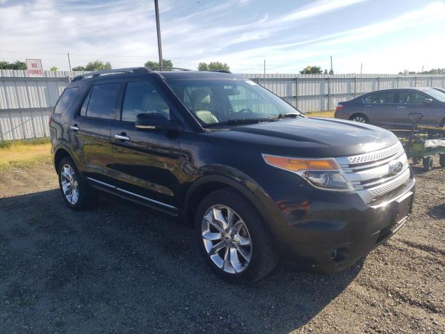 1FM5K8D86DGA67192 - 2013 FORD EXPLORER XLT BLACK photo 4