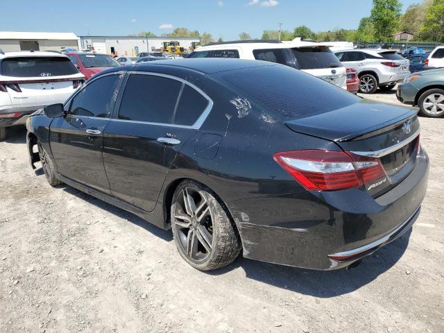 1HGCR2E57HA018666 - 2017 HONDA ACCORD SPORT BLACK photo 2