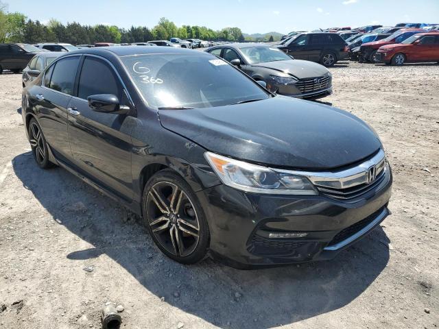 1HGCR2E57HA018666 - 2017 HONDA ACCORD SPORT BLACK photo 4