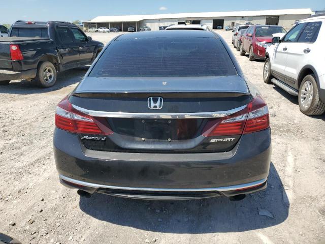 1HGCR2E57HA018666 - 2017 HONDA ACCORD SPORT BLACK photo 6