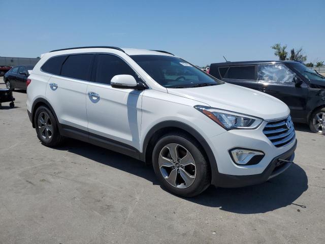 KM8SNDHF6EU061729 - 2014 HYUNDAI SANTA FE GLS WHITE photo 4