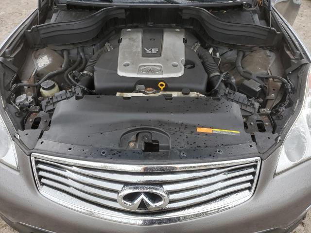 JN1AJ0HRXAM755397 - 2010 INFINITI EX35 BASE Մոխրագույն լուսանկար 12
