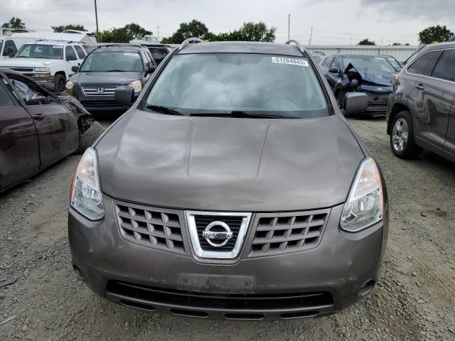 JN8AS58T29W326536 - 2009 NISSAN ROGUE S BROWN photo 5