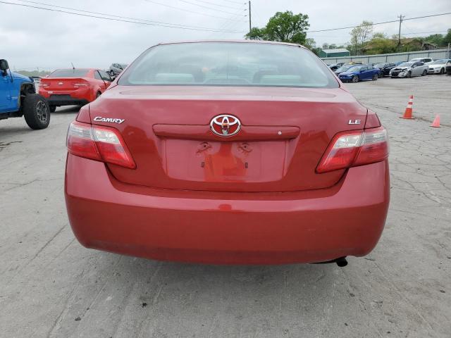 4T1BE46K09U381053 - 2009 TOYOTA CAMRY BASE RED photo 6