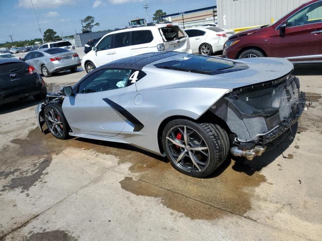 1G1Y72D44L5108788 - 2020 CHEVROLET CORVETTE STINGRAY 2LT SILVER photo 2