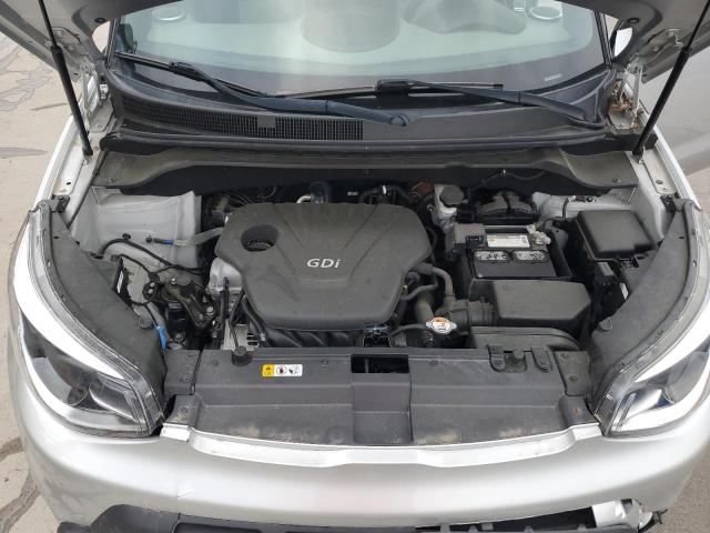 KNDJN2A24E7712740 - 2014 KIA SOUL SILVER photo 11