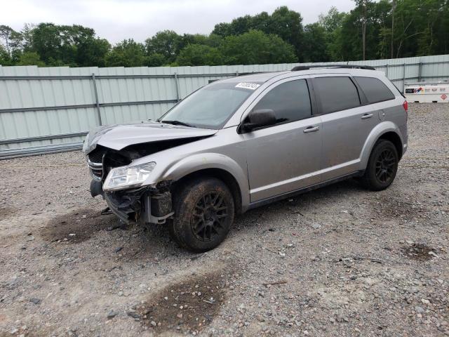 3C4PDCAB4HT545198 - 2017 DODGE JOURNEY SE SILVER photo 1