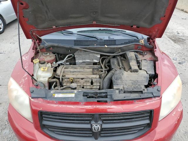 1B3CB3HA1AD565309 - 2010 DODGE CALIBER MAINSTREET RED photo 12