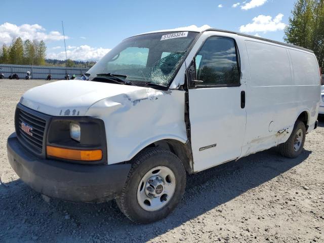 1GTGG25V041900360 - 2004 GMC SAVANA G2500 WHITE photo 1