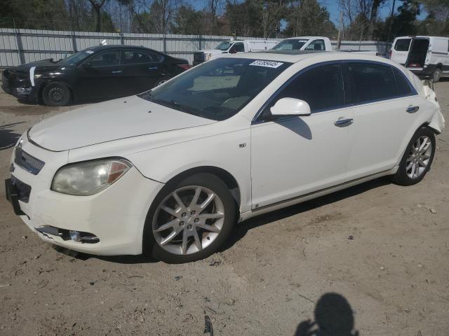 1G1ZK577684242998 - 2008 CHEVROLET MALIBU LTZ WHITE photo 1