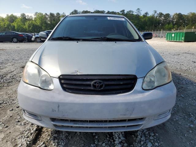 JTDBR32E132004060 - 2003 TOYOTA COROLLA CE SILVER photo 5