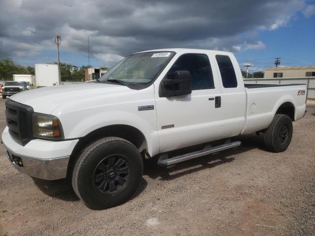 1FTWX31P85EC62409 - 2005 FORD F350 SRW SUPER DUTY WHITE photo 1