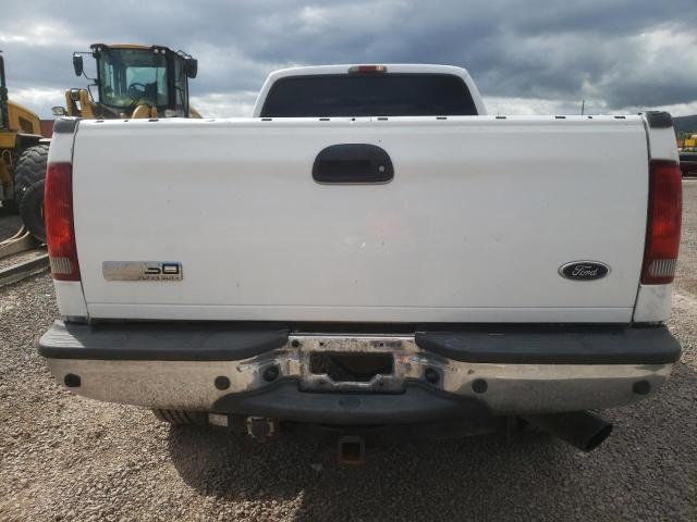 1FTWX31P85EC62409 - 2005 FORD F350 SRW SUPER DUTY WHITE photo 6