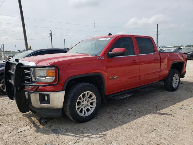 3GTU2UEC7EG387381 - 2014 GMC SIERRA K1500 SLE RED photo 1