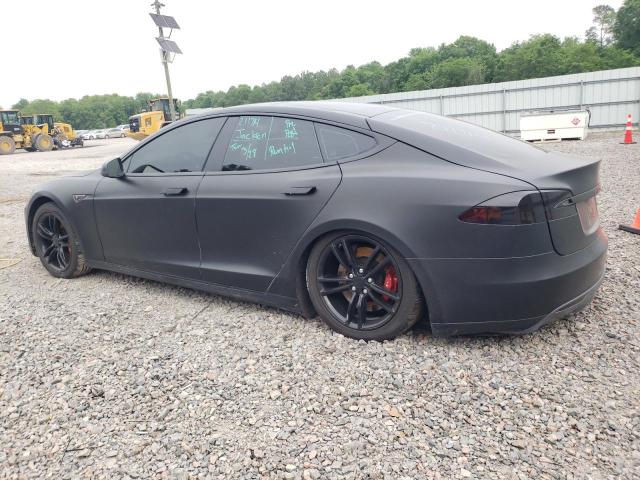 5YJSA1H17EFP53820 - 2014 TESLA MODEL S შავი ფოტო 2