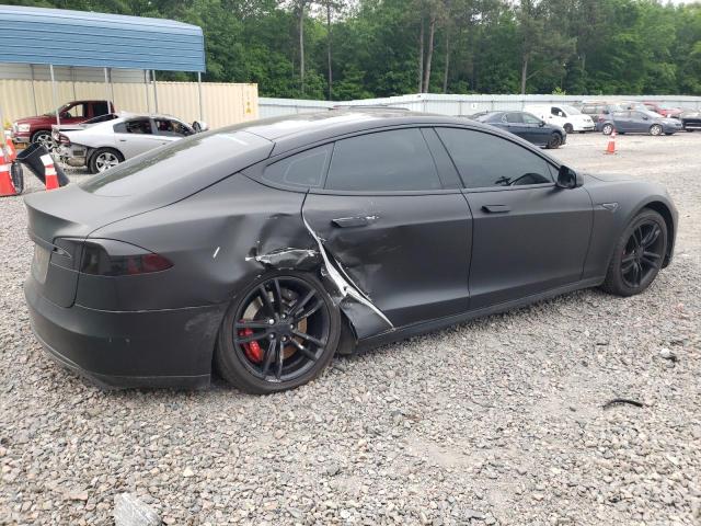 5YJSA1H17EFP53820 - 2014 TESLA MODEL S შავი ფოტო 3